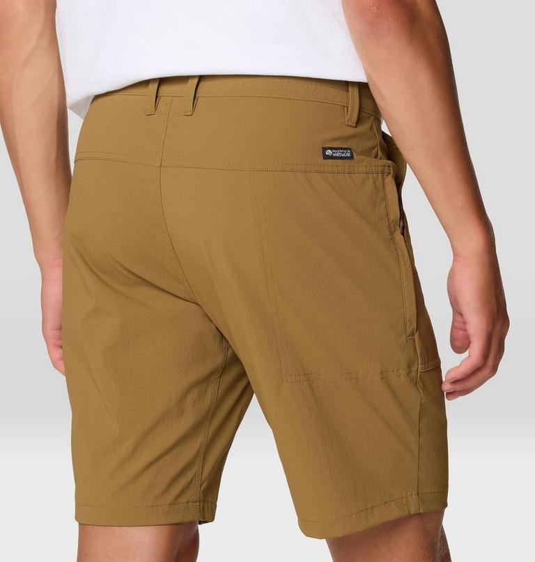 Men's Traxion Trail Short, Color: Corozo Nut, image 7