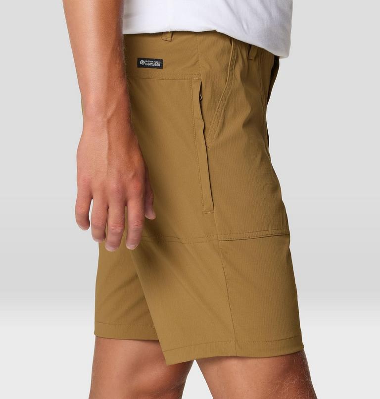 Men's Traxion Trail Short, Color: Corozo Nut, image 8