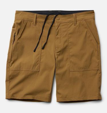 Men's Traxion Trail Short, Color: Corozo Nut, image 11