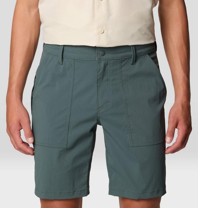Men's Traxion Trail Short, Color: Black Spruce, image 6