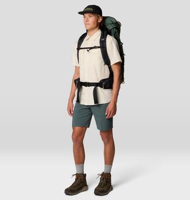 Men's Traxion Trail Short, Color: Black Spruce, image 6