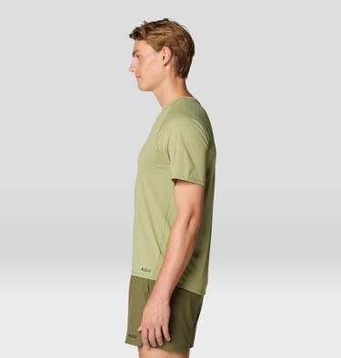 Men's SplitSecond Short Sleeve, Color: Light Cactus, image 8