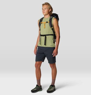 Men's SplitSecond Tank, Color: Light Cactus, image 6
