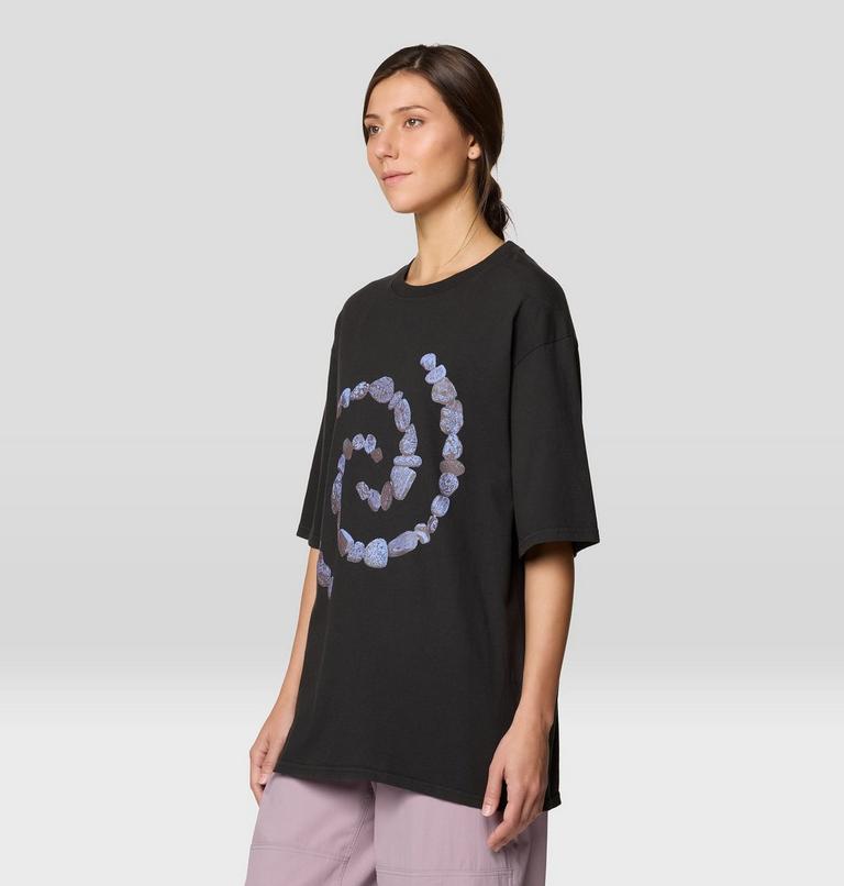 Pack In Pack Out Swirl Short Sleeve, Color: Stealth Grey, image 8