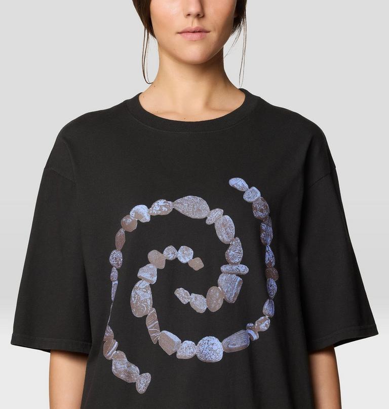 Pack In Pack Out Swirl Short Sleeve, Color: Stealth Grey, image 9