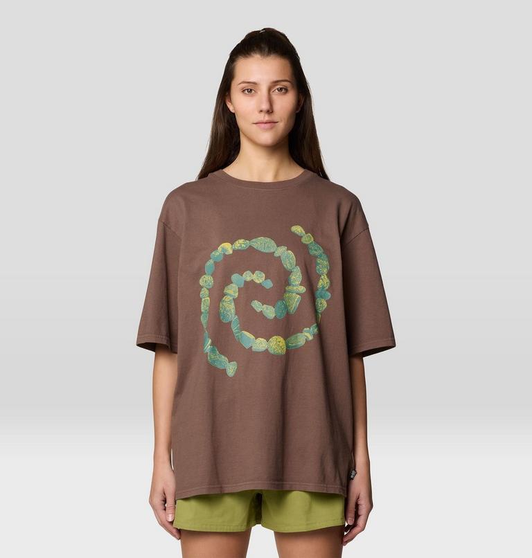 Pack In Pack Out Swirl Short Sleeve, Color: Carob, image 6
