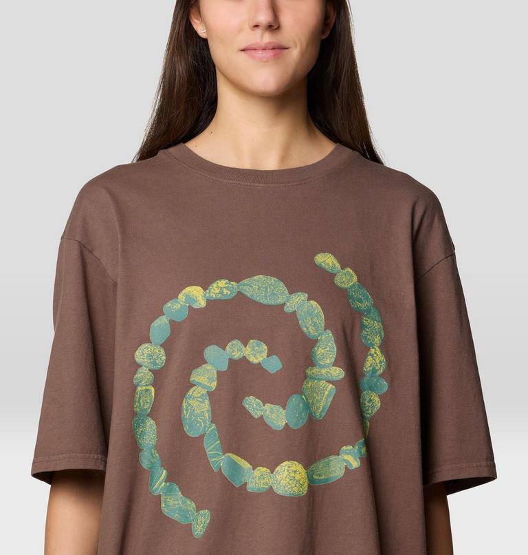 Pack In Pack Out Swirl Short Sleeve, Color: Carob, image 9