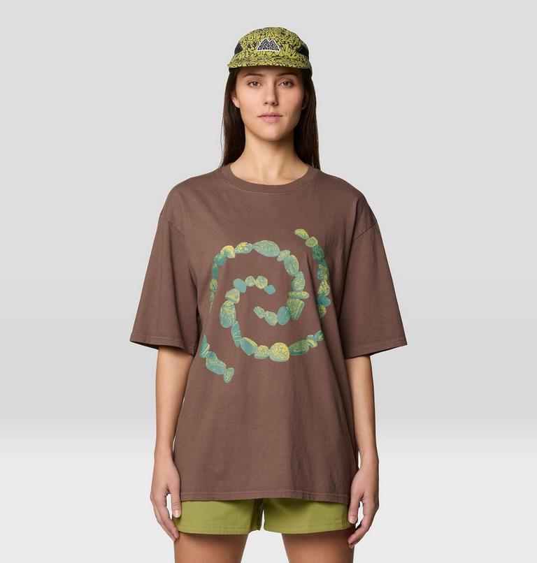 Pack In Pack Out Swirl Short Sleeve, Color: Carob, image 10