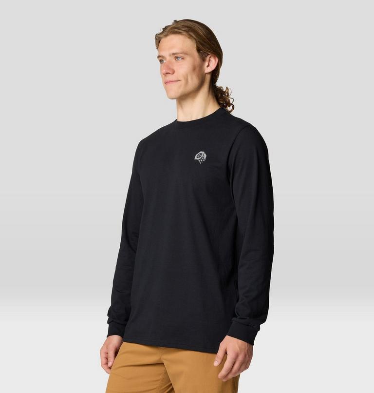 Men's Tri-Color Bolt Long Sleeve, Color: Black, image 6