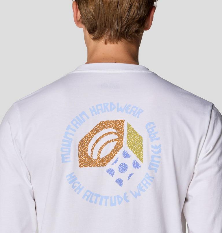 Men's Tri-Color Bolt Long Sleeve, Color: White, image 6