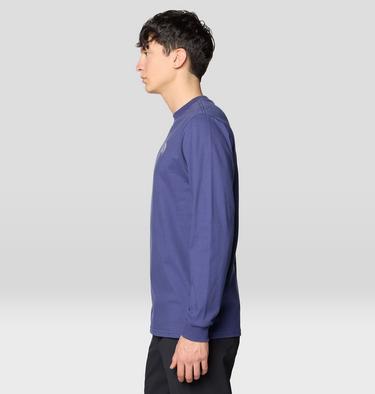 Men's Tri-Color Bolt Long Sleeve, Color: Lapis Dusk, image 3