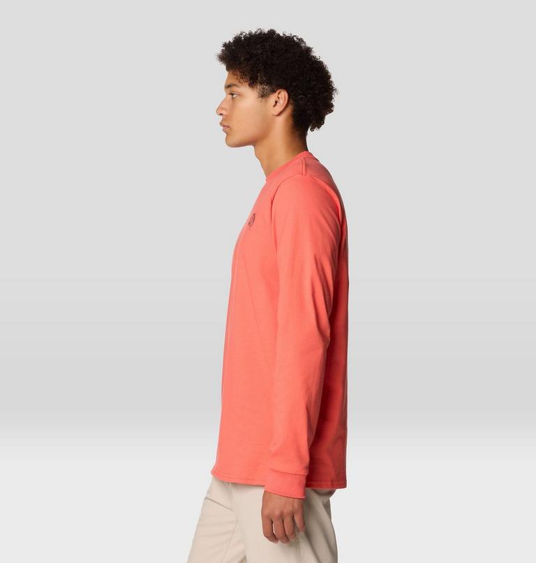 Men's Tri-Color Bolt Long Sleeve, Color: Alpine Glow, image 3