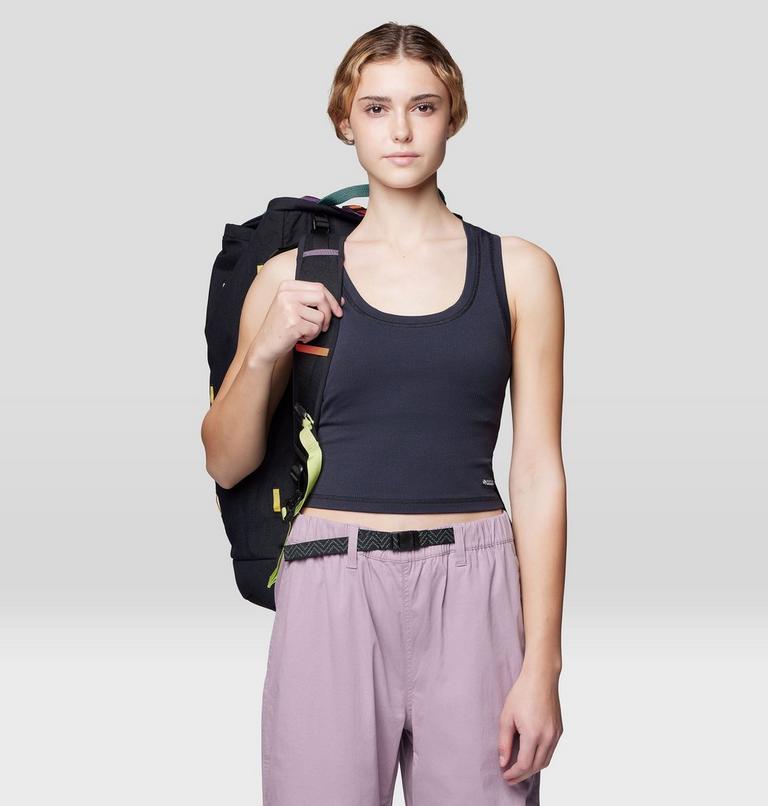 Women's Peak Knit Tank, Color: Black, image 6