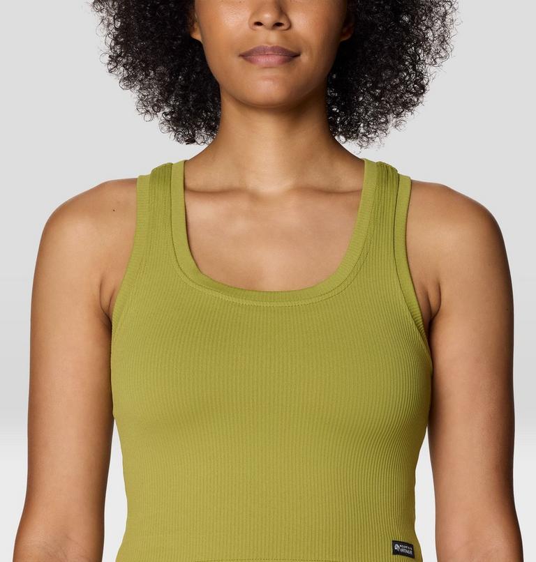 Women's Peak Knit Tank, Color: Bright Fatigue, image 5