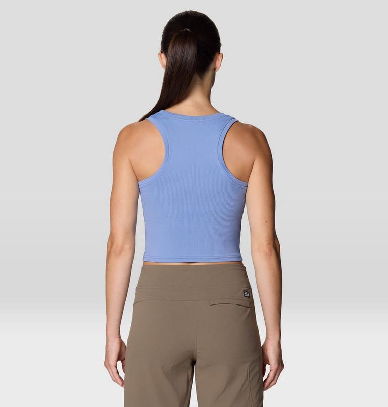 Women's Peak Knit Tank, Color: Best Coast Blue, image 2