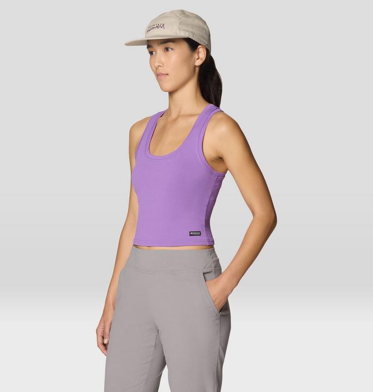 Women's Peak Knit Tank, Color: Purple Plummet, image 5