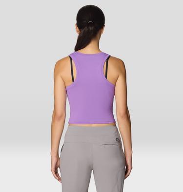 Women's Peak Knit Tank, Color: Purple Plummet, image 6