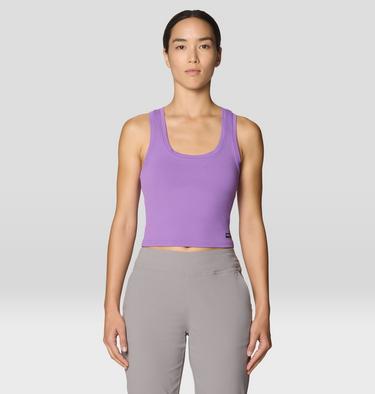 Women's Peak Knit Tank, Color: Purple Plummet, image 5