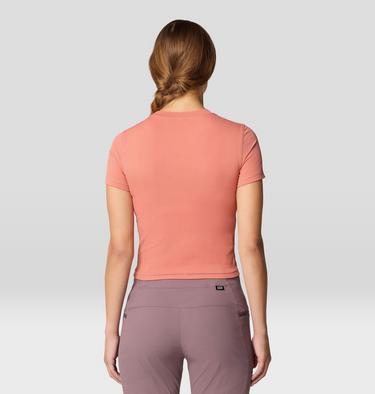 Women's Peak Knit Short Sleeve, Color: Fleurs, image 3