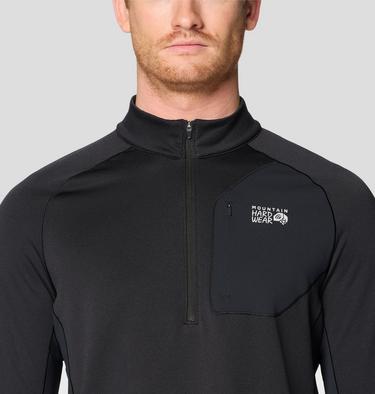 Men's Up First Tech Fleece Quarter Zip, Color: Black, image 16