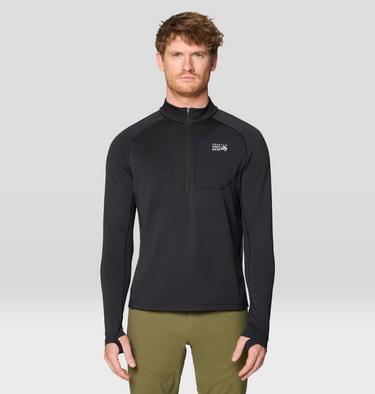 Men's Up First Tech Fleece Quarter Zip, Color: Black, image 13