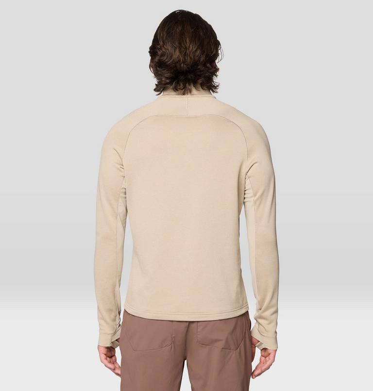 Men's Up First Tech Fleece Quarter Zip, Color: Badlands Heather, image 2