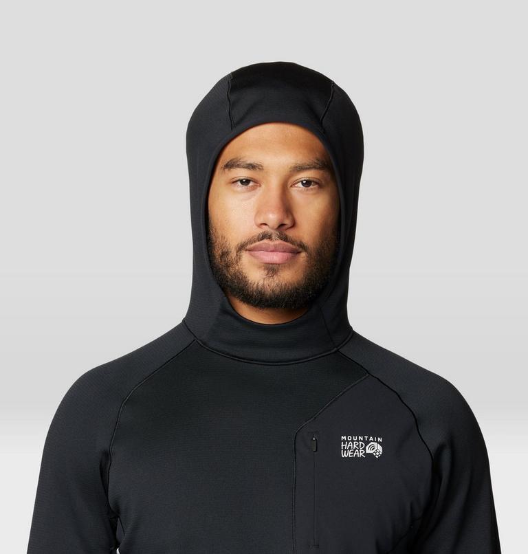 Men's Up First Tech Fleece Hoody, Color: Black, image 5