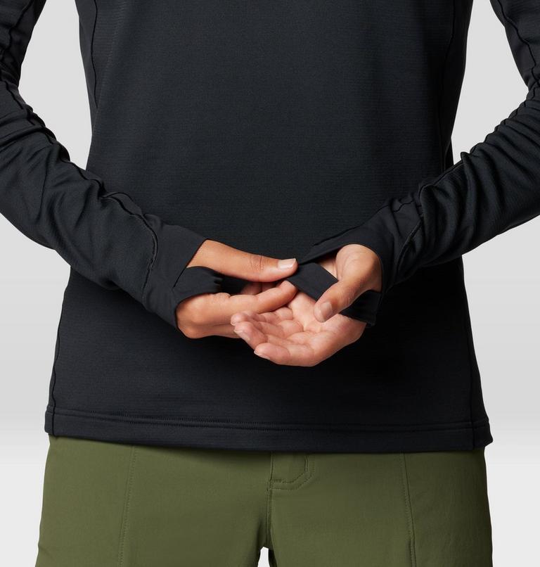 Men's Up First Tech Fleece Hoody, Color: Black, image 11