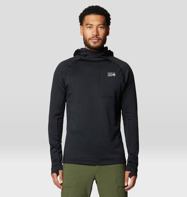 Men's Up First Tech Fleece Hoody, Color: Black, image 14