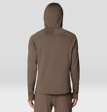 Men's Up First Tech Fleece Hoody, Color: Tierra Heather, image 6