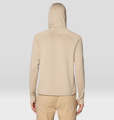 Men's Up First Tech Fleece Hoody, Color: Badlands Heather, image 11