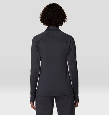 Women's Up First Tech Fleece Quarter Zip, Color: Shark, image 3