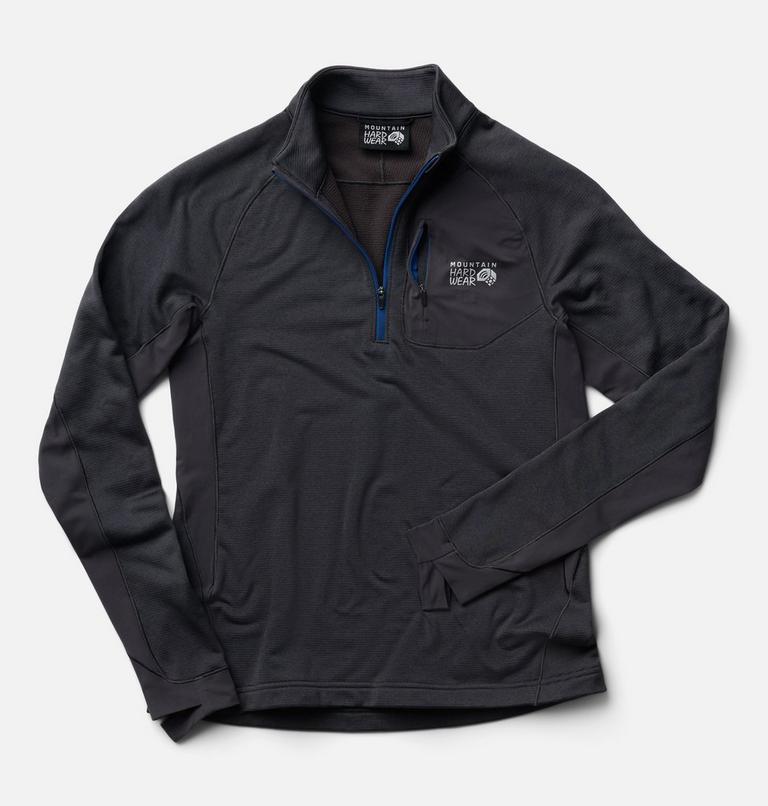Women's Up First Tech Fleece Quarter Zip, Color: Shark, image 2