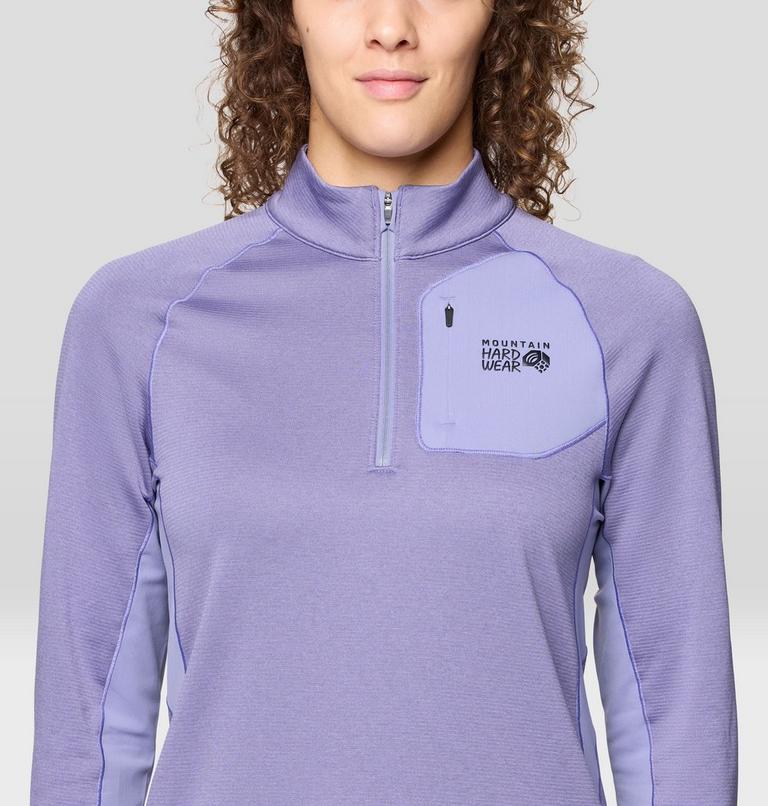 Women's Up First Tech Fleece Quarter Zip, Color: Avid, image 5