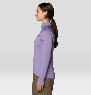 Women's Up First Tech Fleece Quarter Zip, Color: Violet Stone, image 8