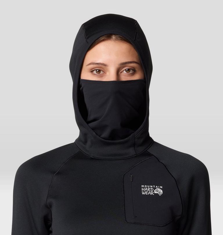 Women's Up First Tech Fleece Hoody, Color: Black, image 6