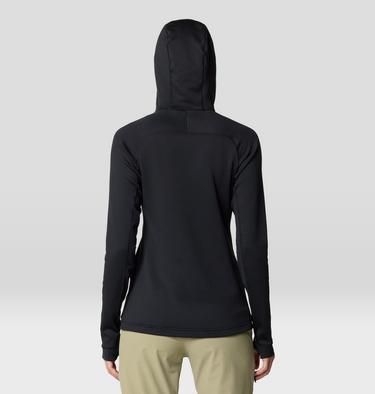 Women's Up First Tech Fleece Hoody, Color: Black, image 10
