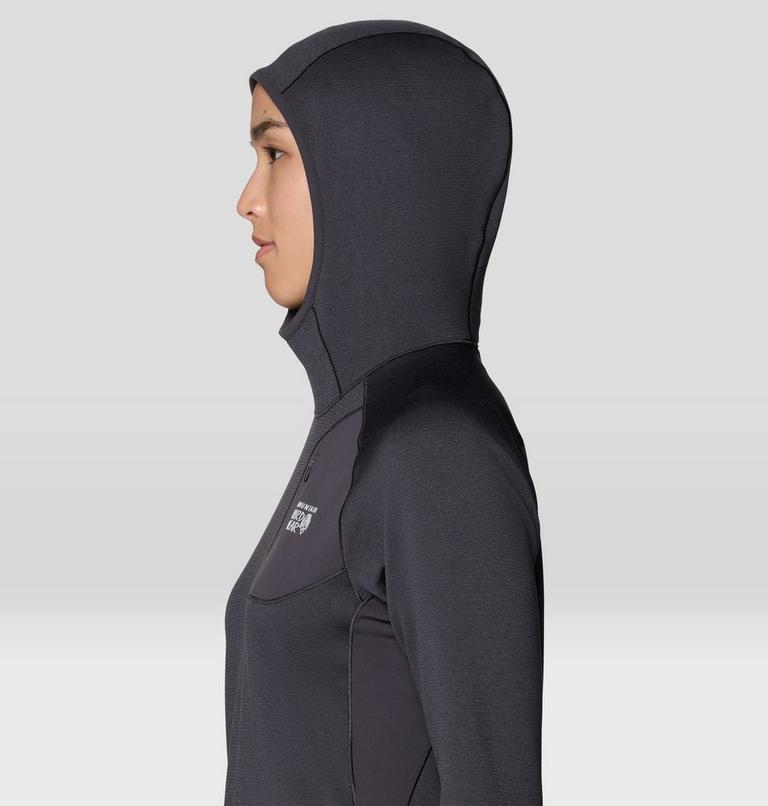 Women's Up First Tech Fleece Hoody, Color: Shark, image 5