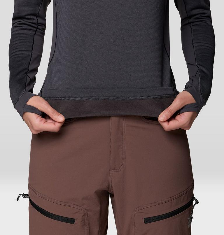 Women's Up First Tech Fleece Hoody, Color: Shark, image 7