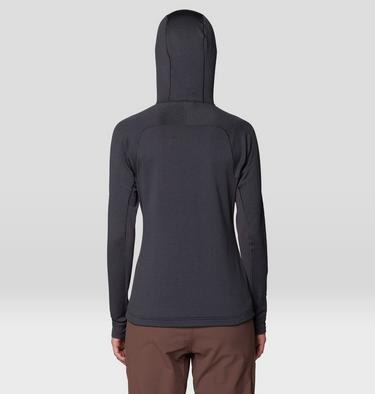 Women's Up First Tech Fleece Hoody, Color: Shark, image 6