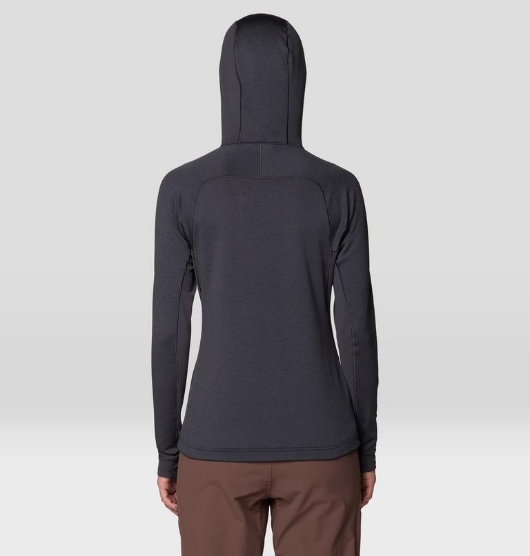 Women's Up First Tech Fleece Hoody, Color: Shark, image 2
