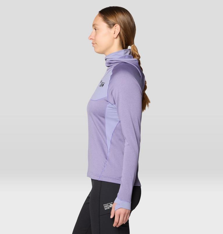 Women's Up First Tech Fleece Hoody, Color: Avid, image 3