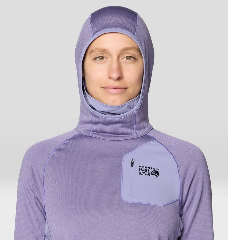 Women's Up First Tech Fleece Hoody, Color: Avid, image 4