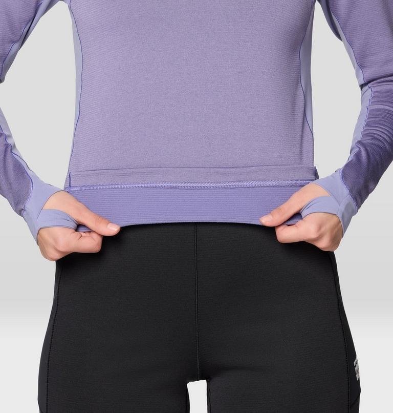 Women's Up First Tech Fleece Hoody, Color: Avid, image 7