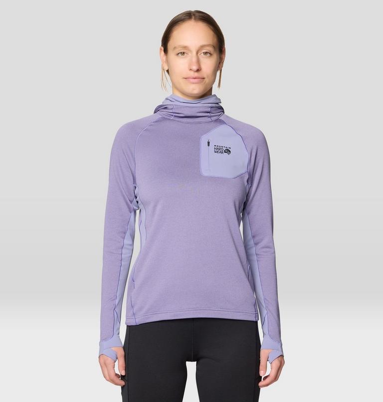 Women's Up First Tech Fleece Hoody, Color: Avid, image 1