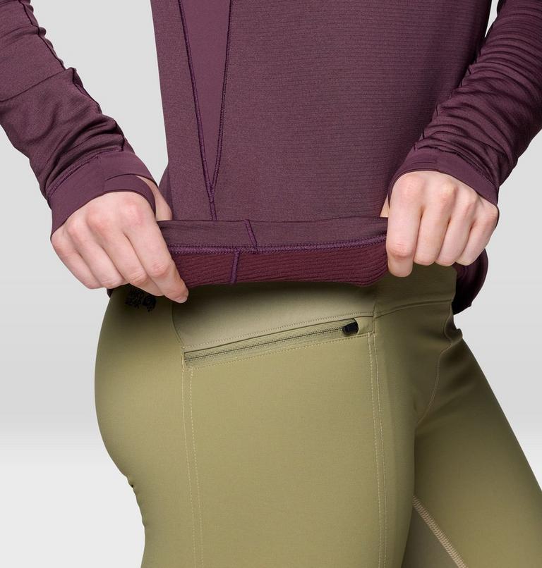 Women's Up First Tech Fleece Hoody, Color: Blackberry, image 9