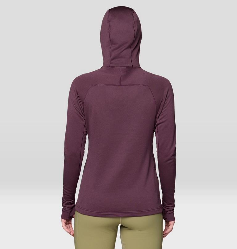 Women's Up First Tech Fleece Hoody, Color: Blackberry, image 4
