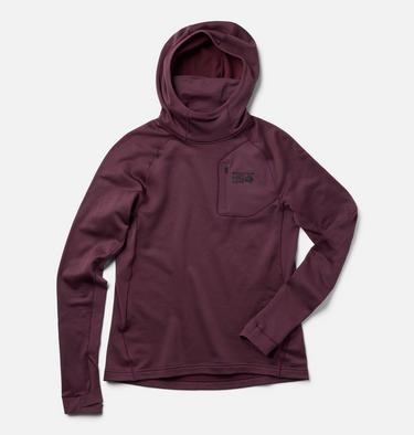 Women's Up First Tech Fleece Hoody, Color: Blackberry, image 15