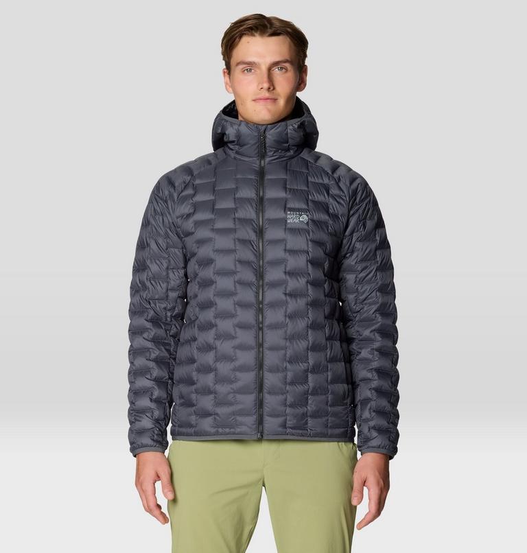 Men's Temescalborz Down Hoody, Color: Volcanic, image 4