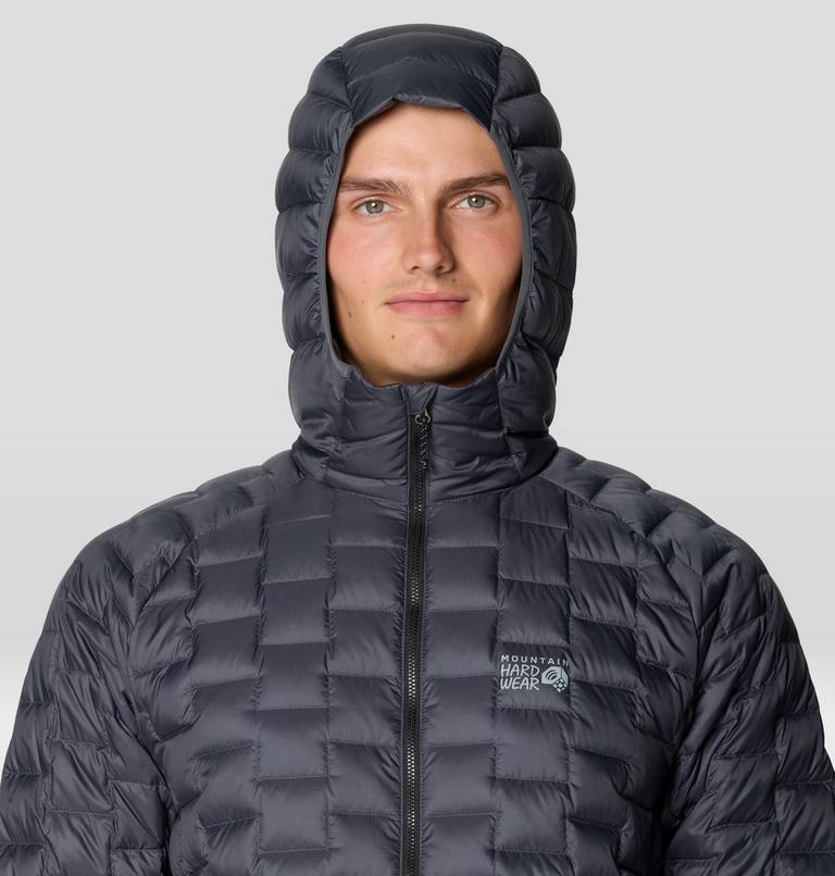 Men's Temescalborz Down Hoody, Color: Volcanic, image 5